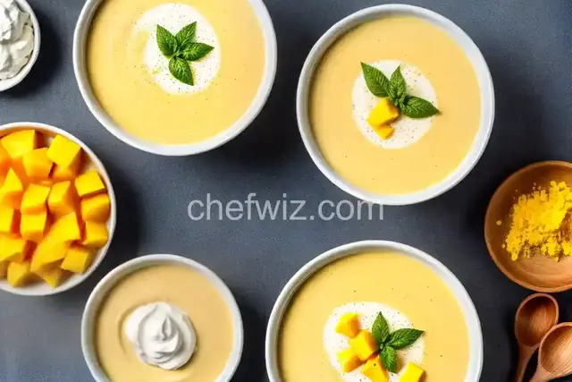 Cream of Mango Soup
