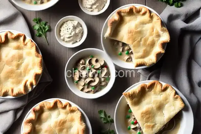 Cream of Mushroom Chicken Pot Pie