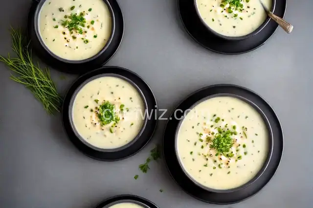 Cream of Onion and Potato Soup