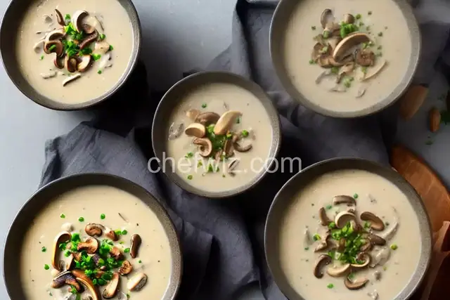 Cream of Wild Mushroom Soup