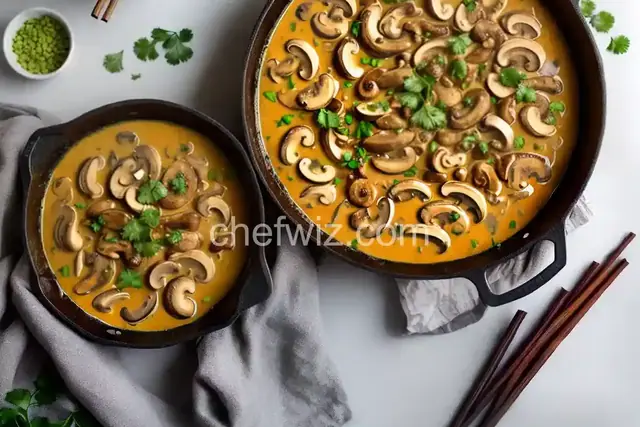 Cream of mushroom Spicy chicken