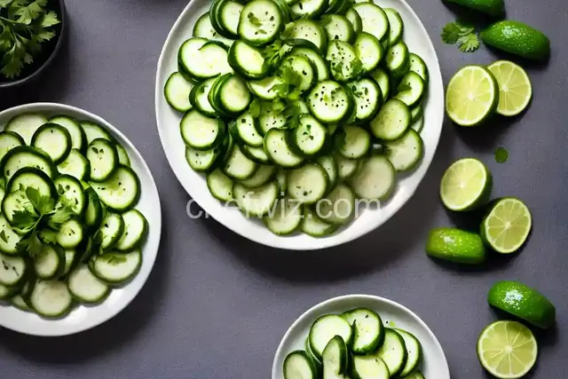 Creamed Cucumber Slices