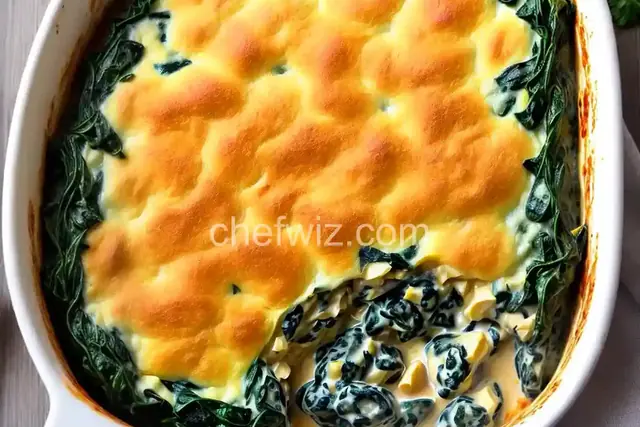 Creamed Spinach Casserole
