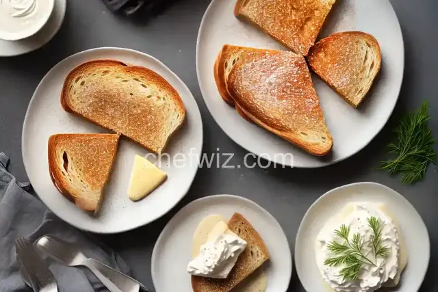 Creamed toast