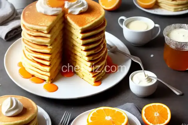 Creamsicle Pancakes