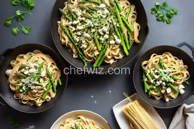 Creamy Asparagus Pasta