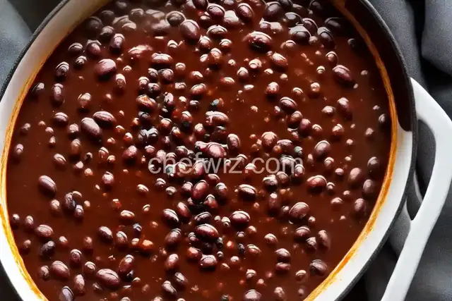 Creamy Black Beans