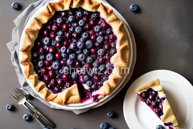 Creamy Blueberry Pie