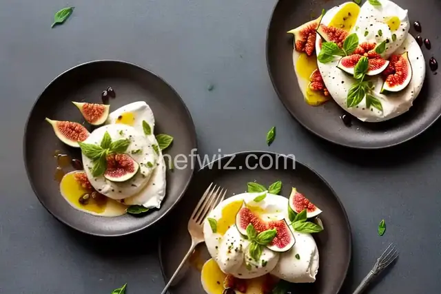 Creamy Burrata and Sweet Fig Appetizer