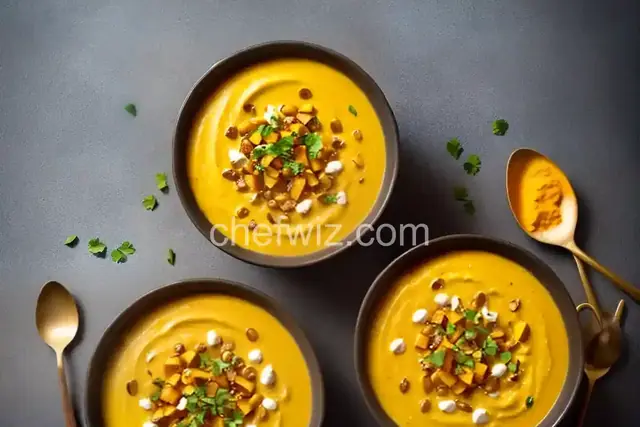 Creamy Butternut Squash and Plantain Soup