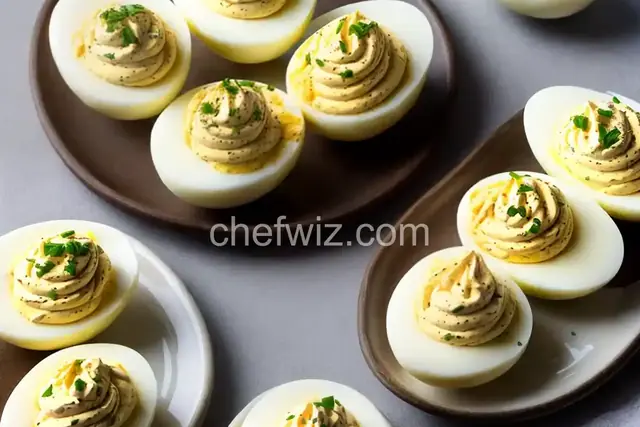 Creamy Cajun Deviled Eggs
