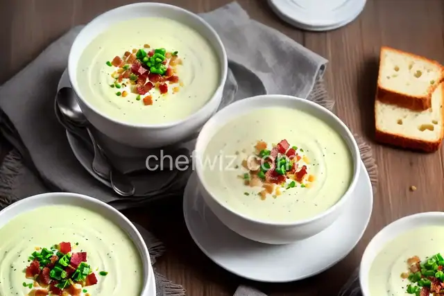 Creamy Cauliflower and Bacon Soup Recipe