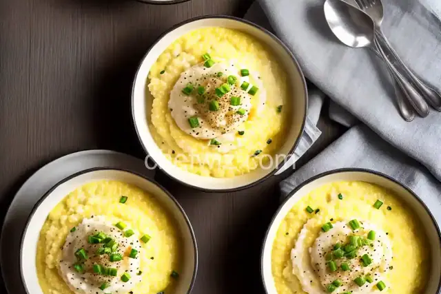 Creamy Cheesy Grits