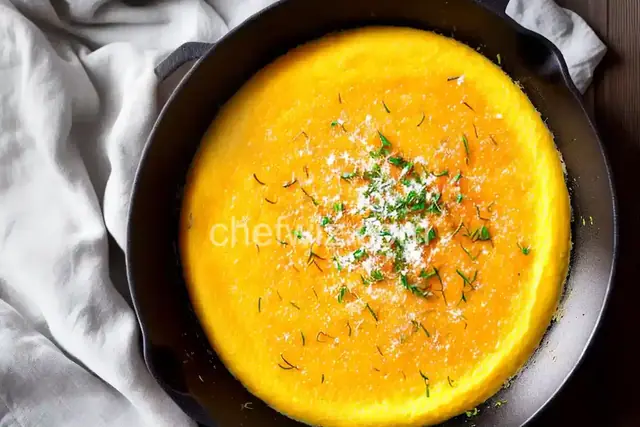 Creamy Cheesy Polenta