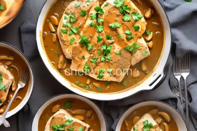 Creamy Chicken Marsala