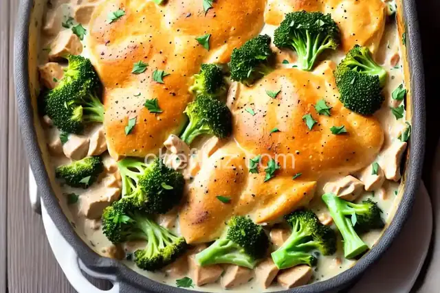 Creamy Chicken and Broccoli Casserole