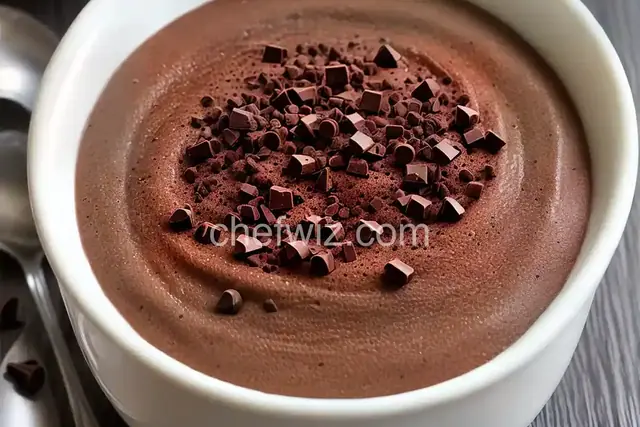 Creamy Chocolate Tapioca Pudding Recipe
