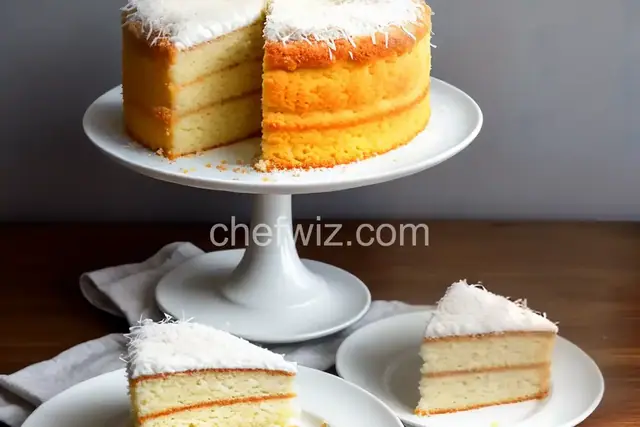 Creamy Coconut Cake