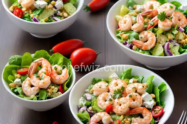 Creamy Coconutty Shrimp Salad