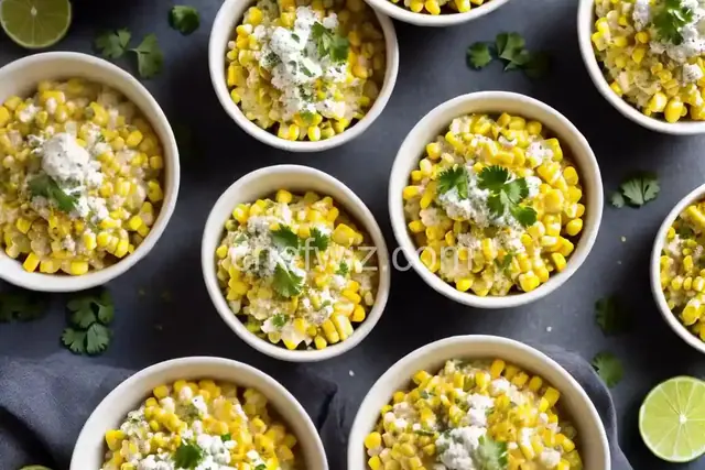 Creamy Corn Cups ("Esquites")