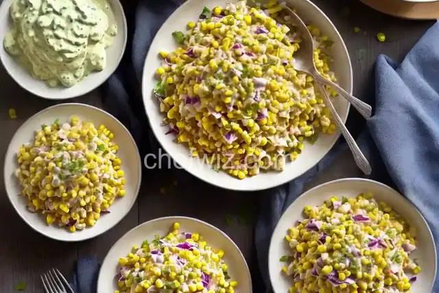 Creamy Corn Slaw
