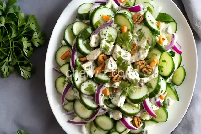 Creamy Cucumber Salad