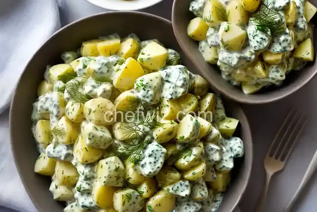 Creamy Dijon-Dill Potato Salad