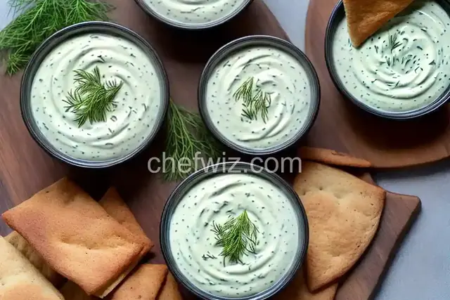 Creamy Dill Dipping Sauce