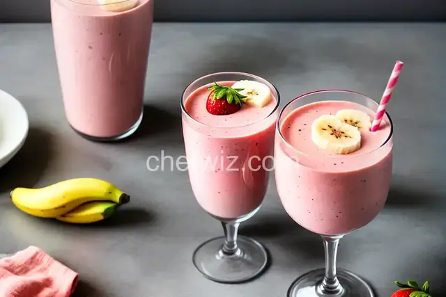 Creamy-Dreamy Strawberry-Banana Smoothie