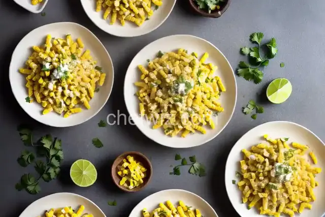 Creamy Elote Corn Pasta