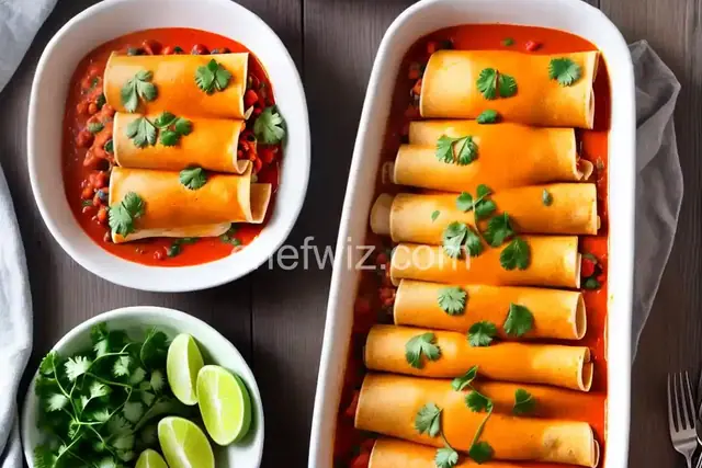 Creamy Fish Enchiladas