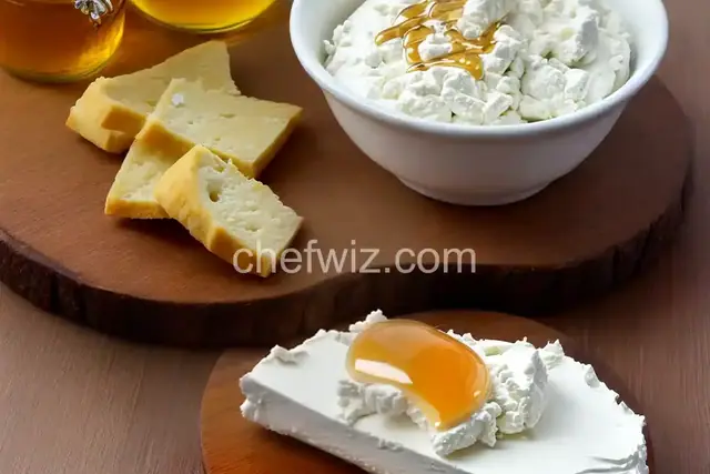 Creamy Goat Cheese and Honey