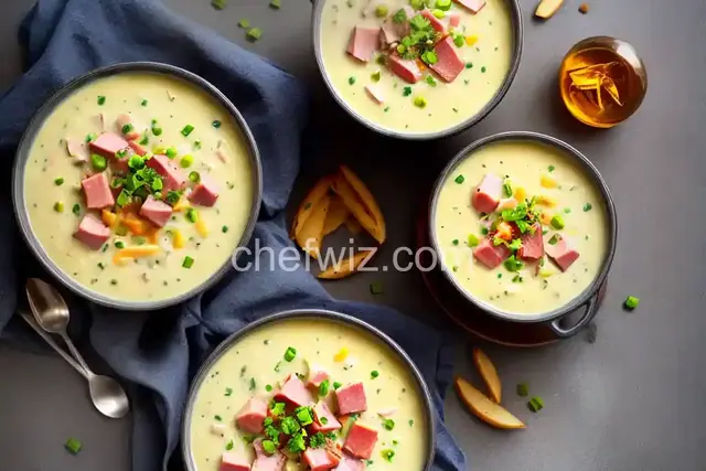 Creamy Ham and Potato Soup