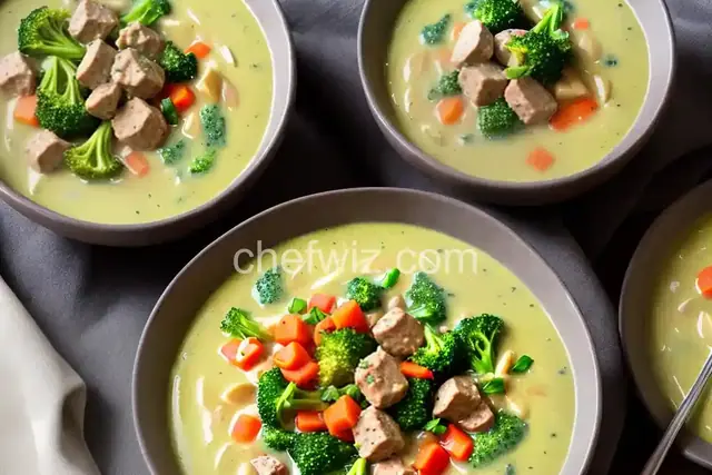 Creamy Italian Sausage and Broccoli Soup