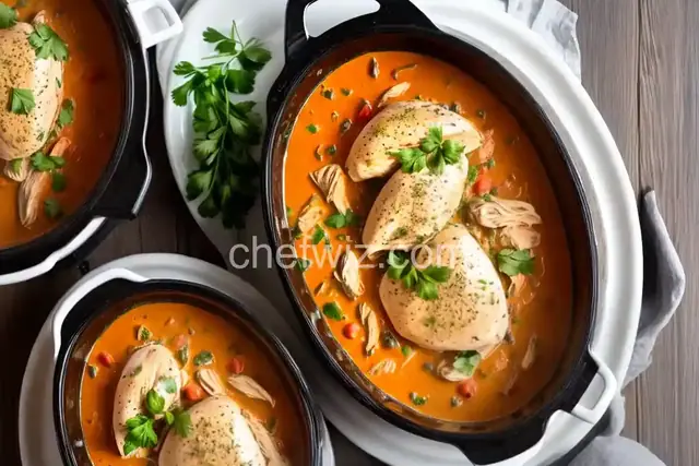 Creamy Italian Slow Cooker Chicken