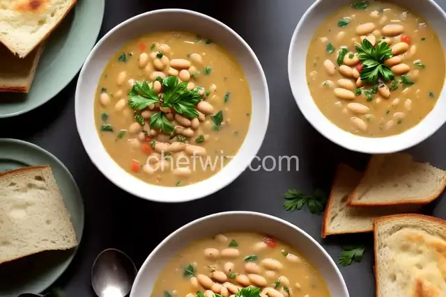 Creamy Italian White Bean Soup