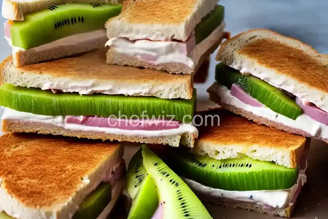 Creamy Kiwi Sandwich