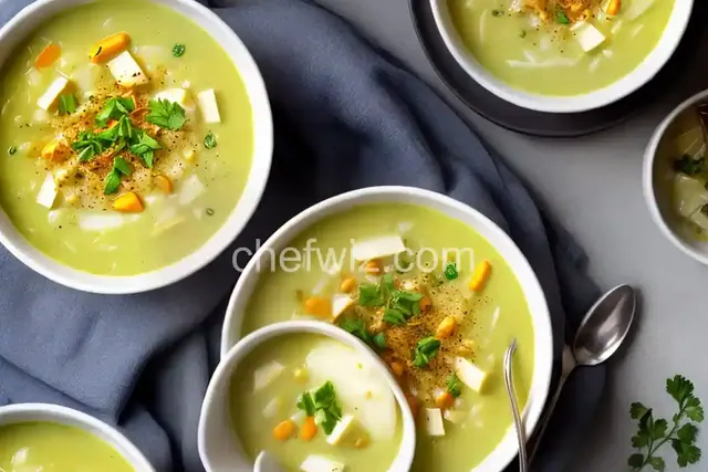Creamy Kohlrabi Soup