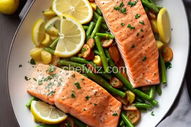 Creamy Lemon Garlic Salmon