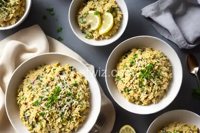 Creamy Lemon Orzo