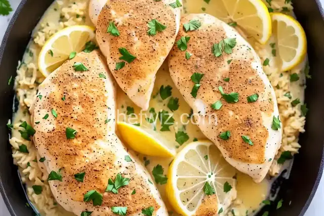 Creamy Lemon Parmesan Chicken