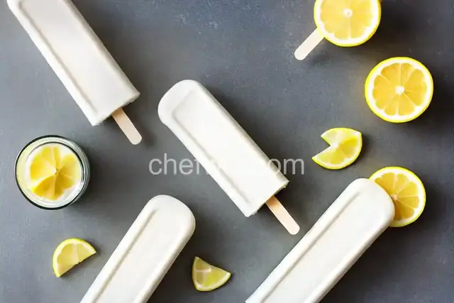 Creamy Lemonade Ice Pops