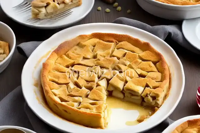 Creamy Matzo-Apple Kugel