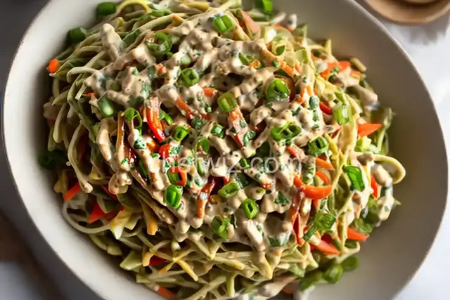 Creamy Miso Slaw