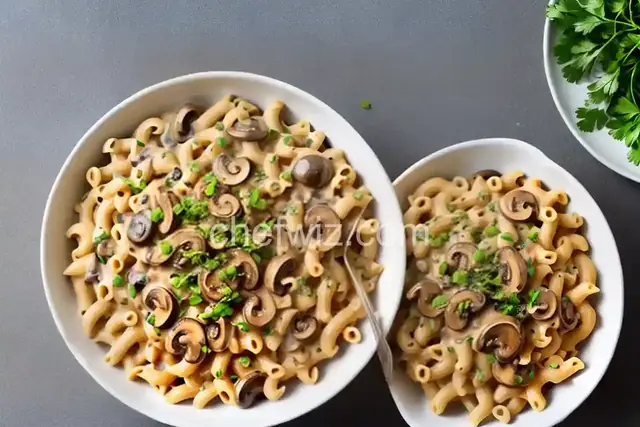 Creamy Mushroom Macaroni