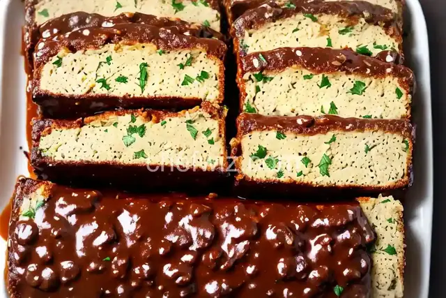 Creamy Mushroom Meatloaf