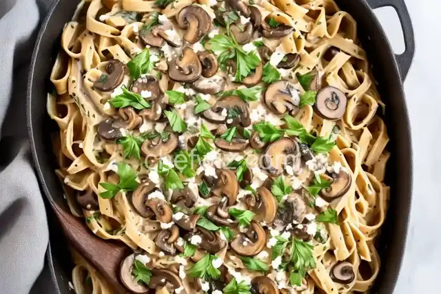 Creamy Mushroom Pasta