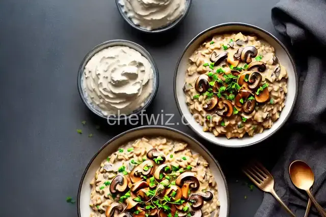 Creamy Mushroom Risotto
