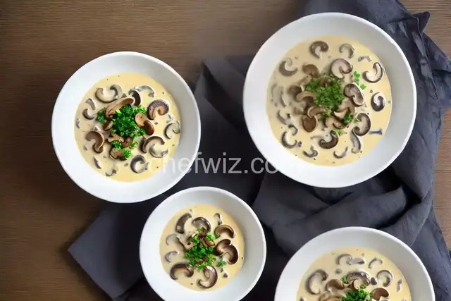 Creamy Mushroom Sauce with Milk