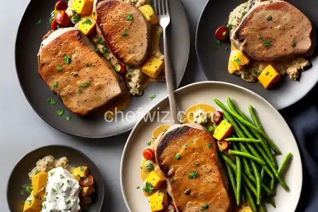 Creamy Mustard Pork Chops